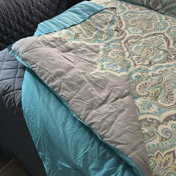 Full/Queen 💯 Cotton Comforter Set - Picture 3 of 6